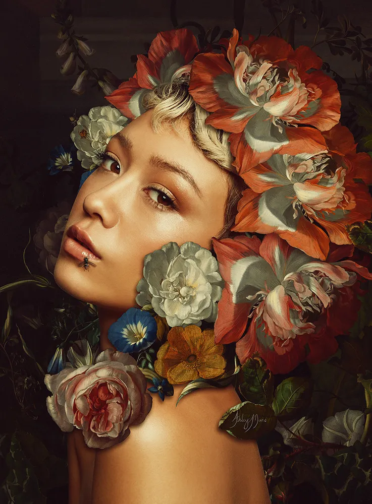 Flower Portrait - des portraits de femmes et de fleurs par Ashley Marié Flower Portrait des portraits de femmes et de fleurs par Ashley Marie 1 Flower Portrait - des portraits de femmes et de fleurs par Ashley Marie