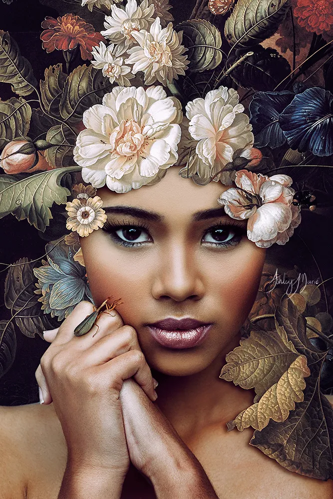 Flower Portrait - des portraits de femmes et de fleurs par Ashley Marié Flower Portrait des portraits de femmes et de fleurs par Ashley Marie 11 Flower Portrait - des portraits de femmes et de fleurs par Ashley Marie