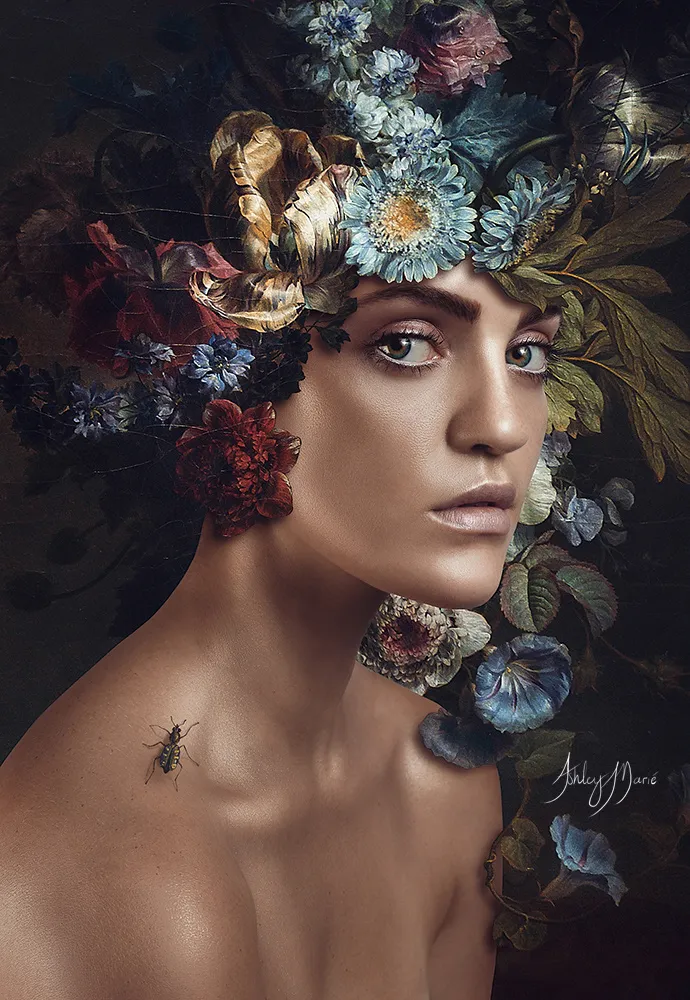 Flower Portrait - des portraits de femmes et de fleurs par Ashley Marié Flower Portrait des portraits de femmes et de fleurs par Ashley Marie 12 Flower Portrait - des portraits de femmes et de fleurs par Ashley Marie