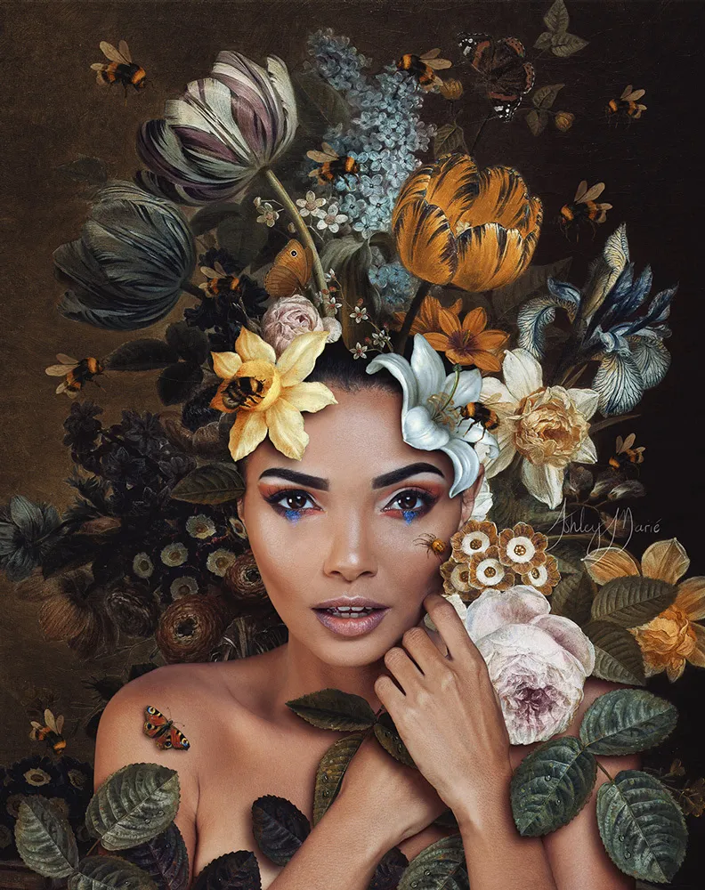 Flower Portrait - des portraits de femmes et de fleurs par Ashley Marié Flower Portrait des portraits de femmes et de fleurs par Ashley Marie 13 Flower Portrait - des portraits de femmes et de fleurs par Ashley Marie