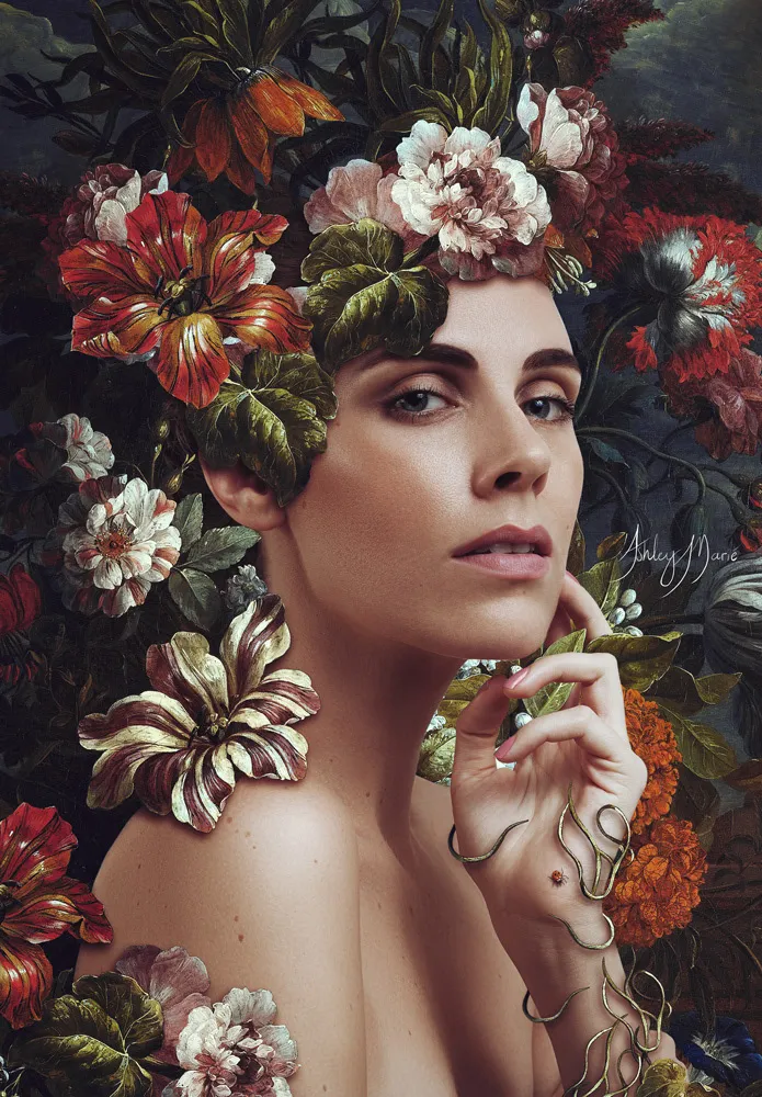 Flower Portrait - des portraits de femmes et de fleurs par Ashley Marié Flower Portrait des portraits de femmes et de fleurs par Ashley Marie 7 Flower Portrait - des portraits de femmes et de fleurs par Ashley Marie