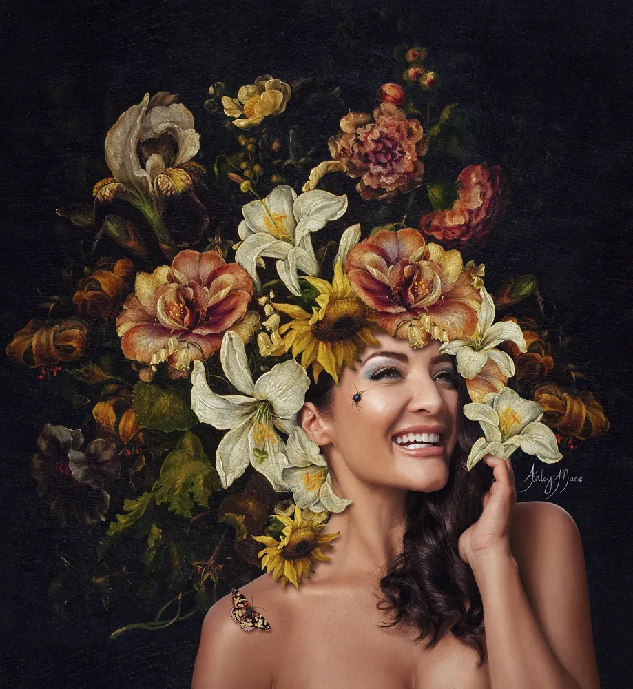 Flower Portrait - des portraits de femmes et de fleurs par Ashley Marié Flower Portrait des portraits de femmes et de fleurs par Ashley Marie 9 Flower Portrait - des portraits de femmes et de fleurs par Ashley Marie