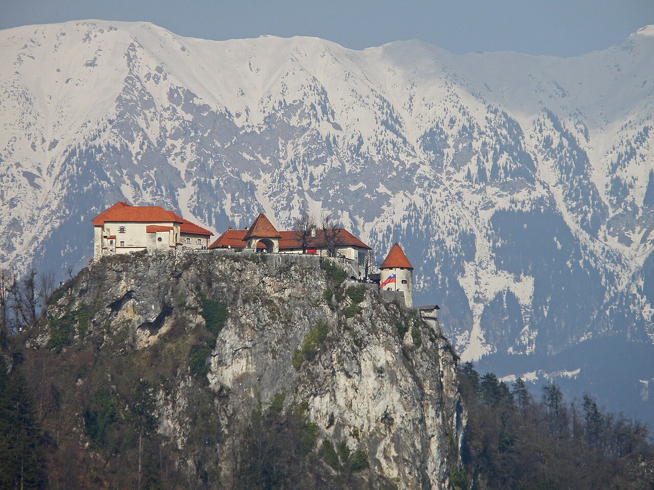 Le superbe chateau de Bled en Slovenie 1 Le superbe chateau de Bled en Slovenie 1
