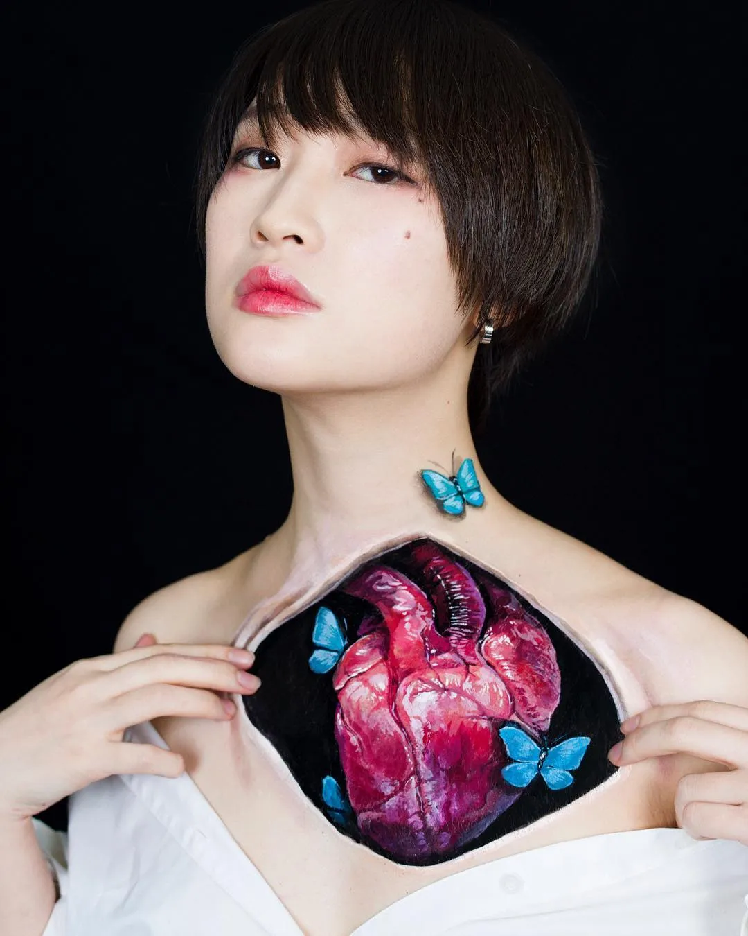 Les créations de body painting surréaliste de Hikaru Cho Les creations de body painting surrealiste de Hikaru Cho 12 Les-creations-de-body-painting-surrealiste-de-Hikaru-Cho