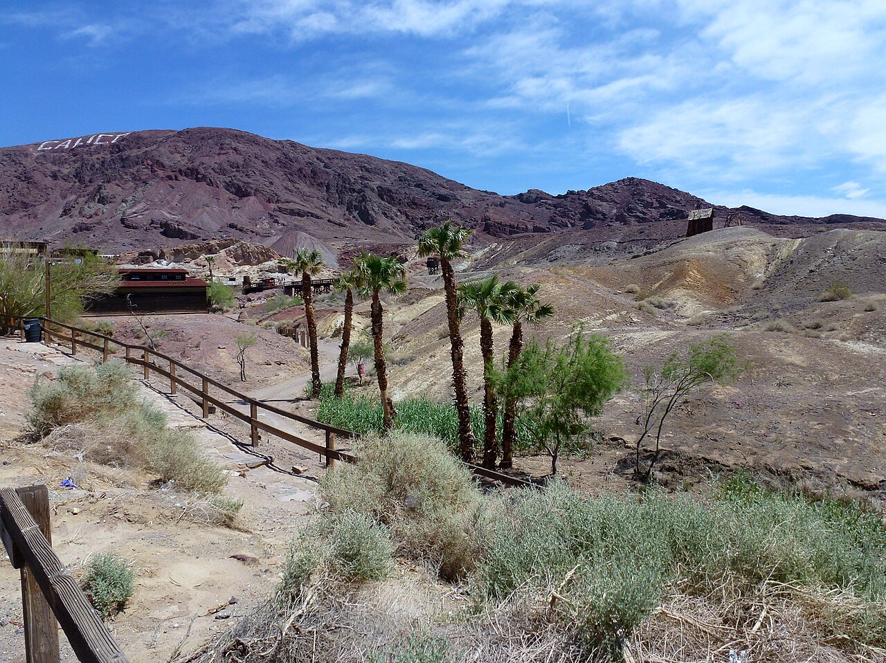 Ville fantôme de Calico dans le désert de Mojave en Californie Ville fantôme de Calico dans le désert de Mojave en Californie