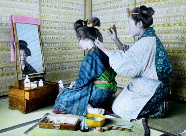 33 japonaises en kimono de la fin du 19ème et du début du 20ème siècles en couleurs 33 japonaises en kimono de la fin du 19eme et du debut du 20eme siecles en couleurs 15 33 japonaises en kimono de la fin du 19eme et du debut du 20eme siecles en couleurs 15