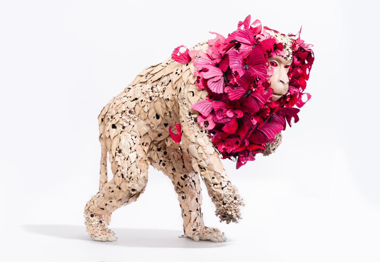 Des sculptures d’animaux en feuilles de métal par Taiichiro Yoshida De nouvelles sculptures d animaux en fleurs de metal par Taiichiro Yoshida 2 De-nouvelles-sculptures-d-animaux-en-fleurs-de-metal-par-Taiichiro-Yoshida-2