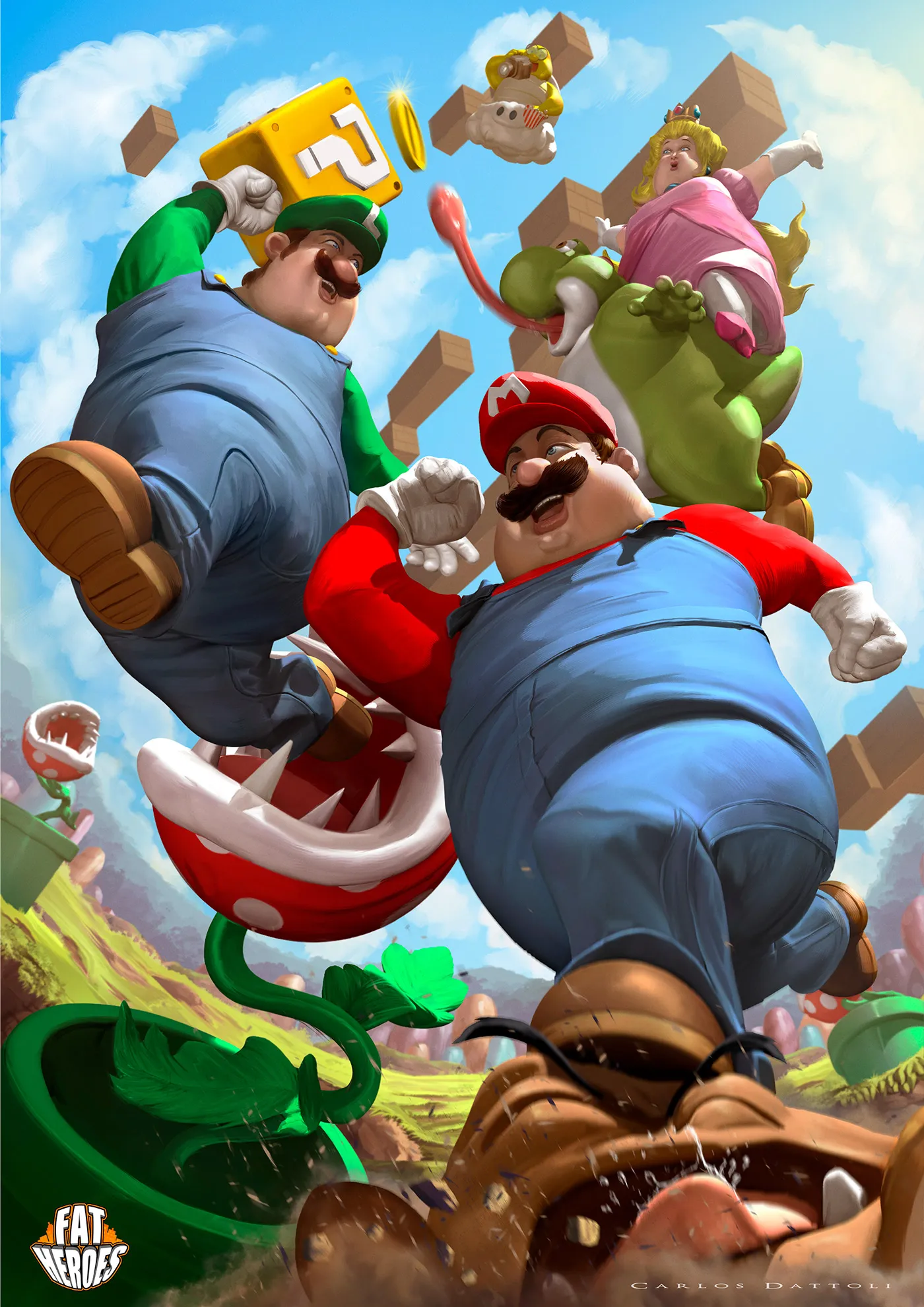 Fat Heroes II - Encore de nouveaux super heros gros Fat Heroes II Encore de nouveaux super heros gros obesite 5 mario luigi Fat Heroes II Encore de nouveaux super heros gros obesite 5 mario luigi