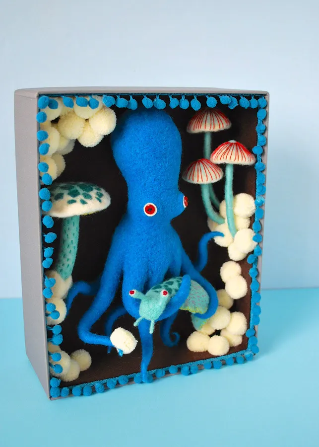 Les sculptures en peluche de Hine Mizushima Les sculptures en peluche de Hine Mizushima 5 pieuvre Les-sculptures-en-peluche-de-Hine-Mizushima-5-pieuvre