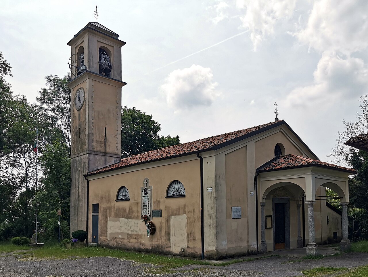 Église San Maurizio de Consonno en Italie Église San Maurizio de Consonno en Italie