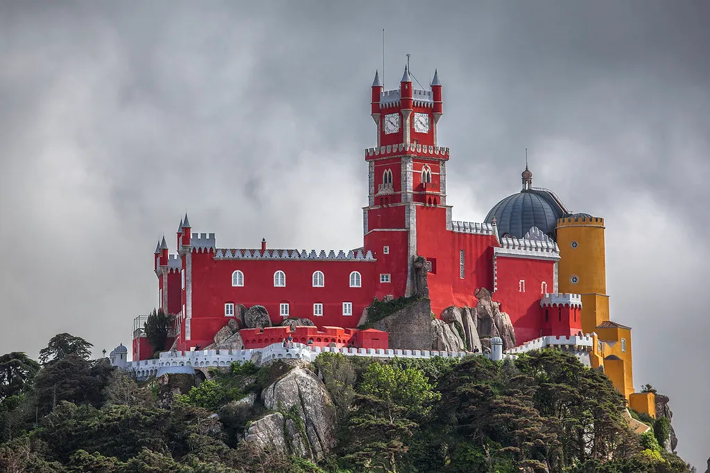 L'exubérant palais de Pena de Sintra l exuberant palais de Pena de Sintra portugal romantisme 3 l exuberant palais de Pena de Sintra portugal romantisme 3
