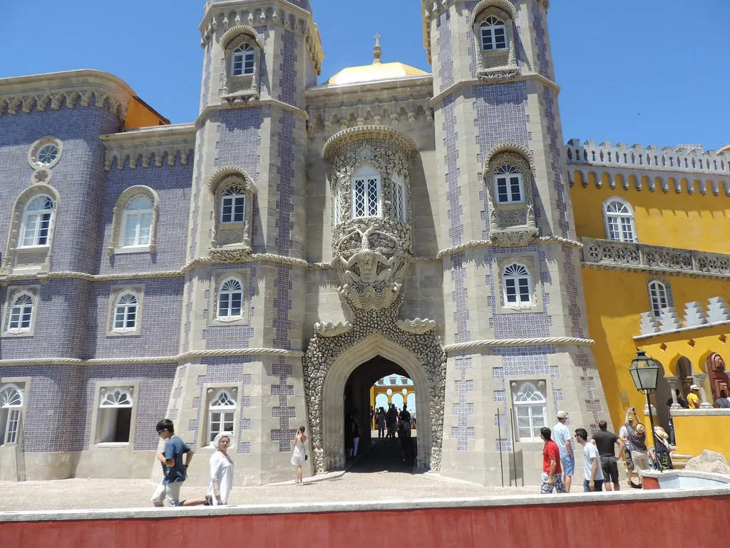L'exubérant palais de Pena de Sintra l exuberant palais de Pena de Sintra portugal romantisme 5 l exuberant palais de Pena de Sintra portugal romantisme 5