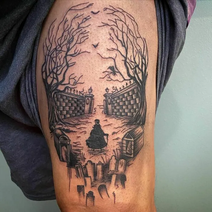 42 tatouages Halloween 30 nouveaux tatouages Halloween 10 crane 30-nouveaux-tatouages-Halloween-10