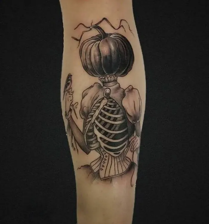 42 tatouages Halloween 30 nouveaux tatouages Halloween 23 madame citrouille 30 nouveaux tatouages Halloween 23 madame citrouille