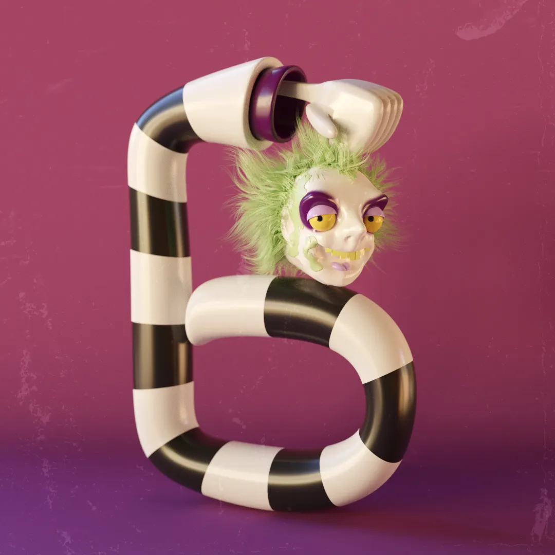 36 Days of Type 2019 - un alphabet 3D nostalgique par Ben Chelouche 36 Days of Type 2019 un alphabet 3D nostalgique par Ben Chelouche geek annees 80 b 36 Days of Type 2019 un alphabet 3D nostalgique par Ben Chelouche geek annees 80 b