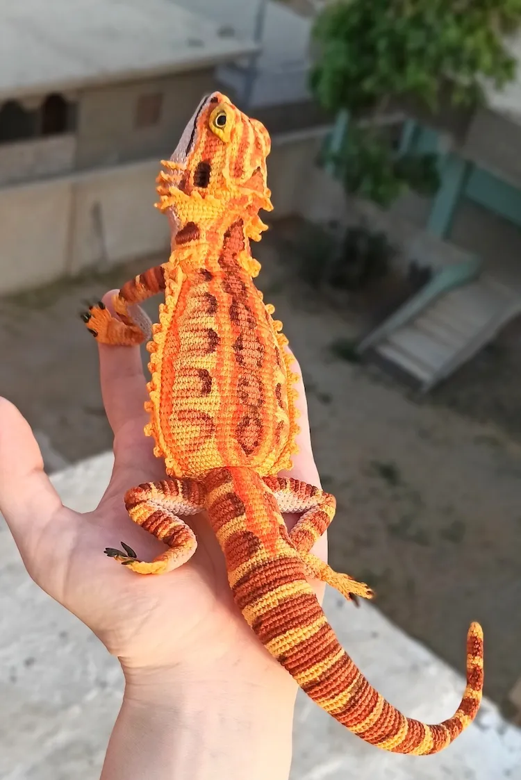 Réaliser un petit dragon barbu au crochet Realiser un petit dragon barbu au crochet 2 Realiser un petit dragon barbu au crochet 2