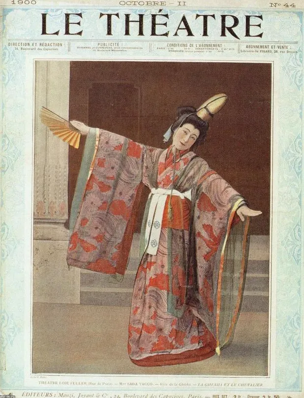 Sada Yacco : de geisha à star du théâtre occidental Sada Yacco de geisha a star du theatre occidental 8 Sada Yacco de geisha a star du theatre occidental 8