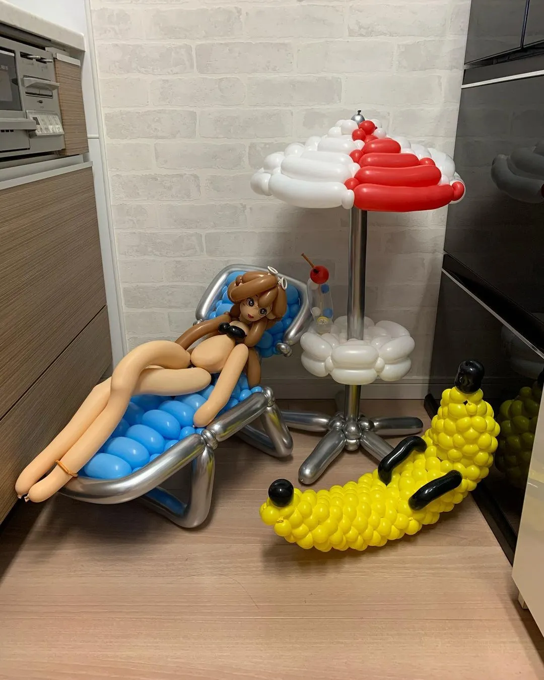 Les sculptures de ballons de baudruche de Ryo Kajiyama les sculptures de ballons de baudruche de Ryo Kajiyama 6 les sculptures de ballons de baudruche de Ryo Kajiyama 6