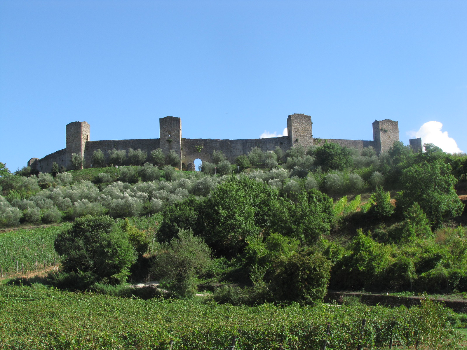 murailles de monteriggioni murailles de Monteriggioni