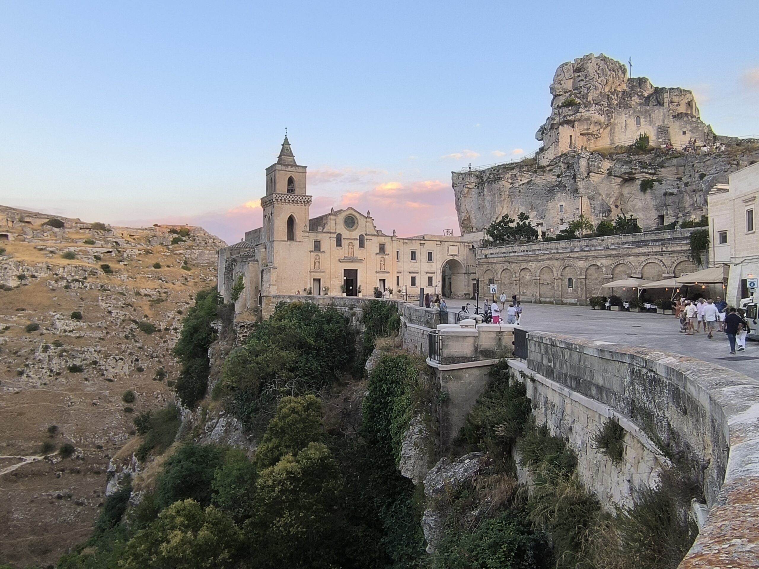 san pietro caveoso murgia matera San Pietro Caveoso, Santa Maria de Idris et la Murgia face à Matera