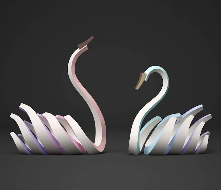 Les sculptures minimalistes de chats et autres de Lee Sangsoo Les sculptures minimalistes de chats et autres de Lee Sangsoo 5 cygnes Les-sculptures-minimalistes-de-chats-et-autres-de-Lee-Sangsoo-5-cygnes