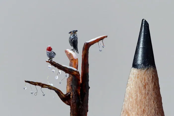 Micro birds - les sculptures d'oiseaux miniatures de Marie Cohydon Micro birds les sculptures d oiseaux miniatures de Marie Cohydon 7 chouettes.webp Micro-birds-les-sculptures-d-oiseaux-miniatures-de-Marie-Cohydon-7-chouettes