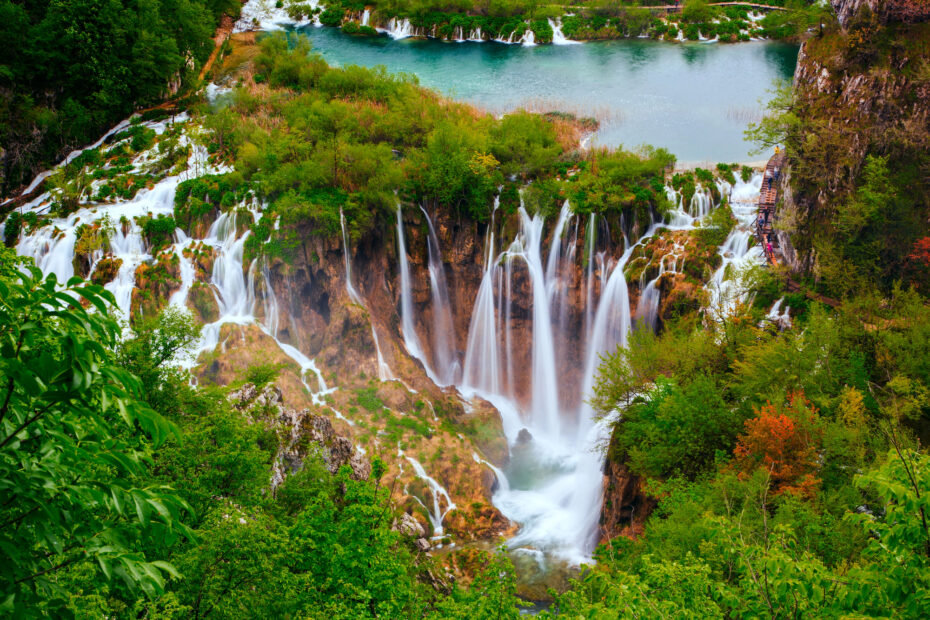 cascades de plitvice croatie