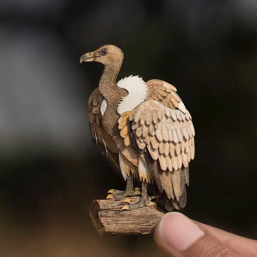 Des animaux de papier miniatures pour sensibiliser à la vie sauvage Des animaux de papier miniatures pour sensibiliser a la vie sauvage 13 Des-animaux-de-papier-miniatures-pour-sensibiliser-a-la-vie-sauvage