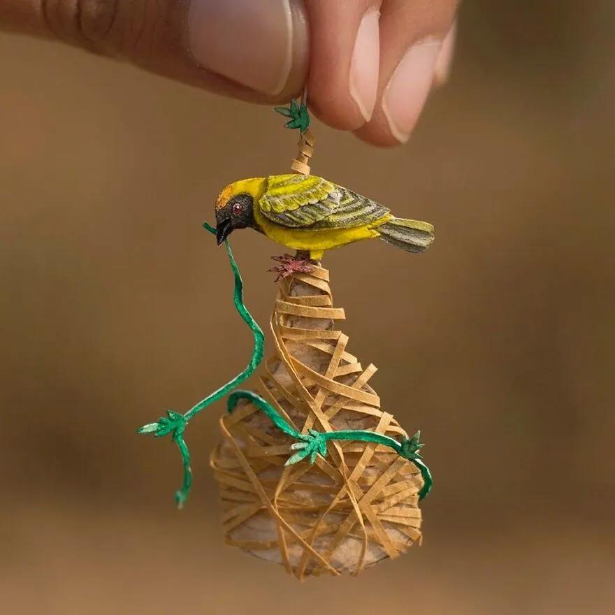 Des animaux de papier miniatures pour sensibiliser à la vie sauvage Des animaux de papier miniatures pour sensibiliser a la vie sauvage 20 Des-animaux-de-papier-miniatures-pour-sensibiliser-a-la-vie-sauvage