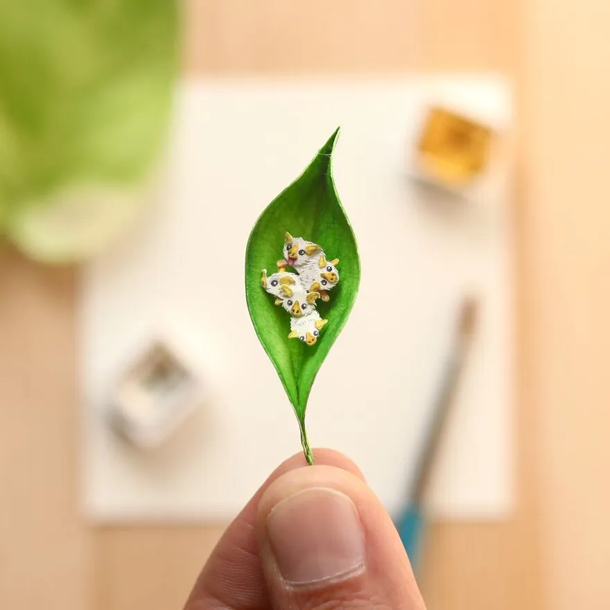 Des animaux de papier miniatures pour sensibiliser à la vie sauvage Des animaux de papier miniatures pour sensibiliser a la vie sauvage 5 Des-animaux-de-papier-miniatures-pour-sensibiliser-a-la-vie-sauvage