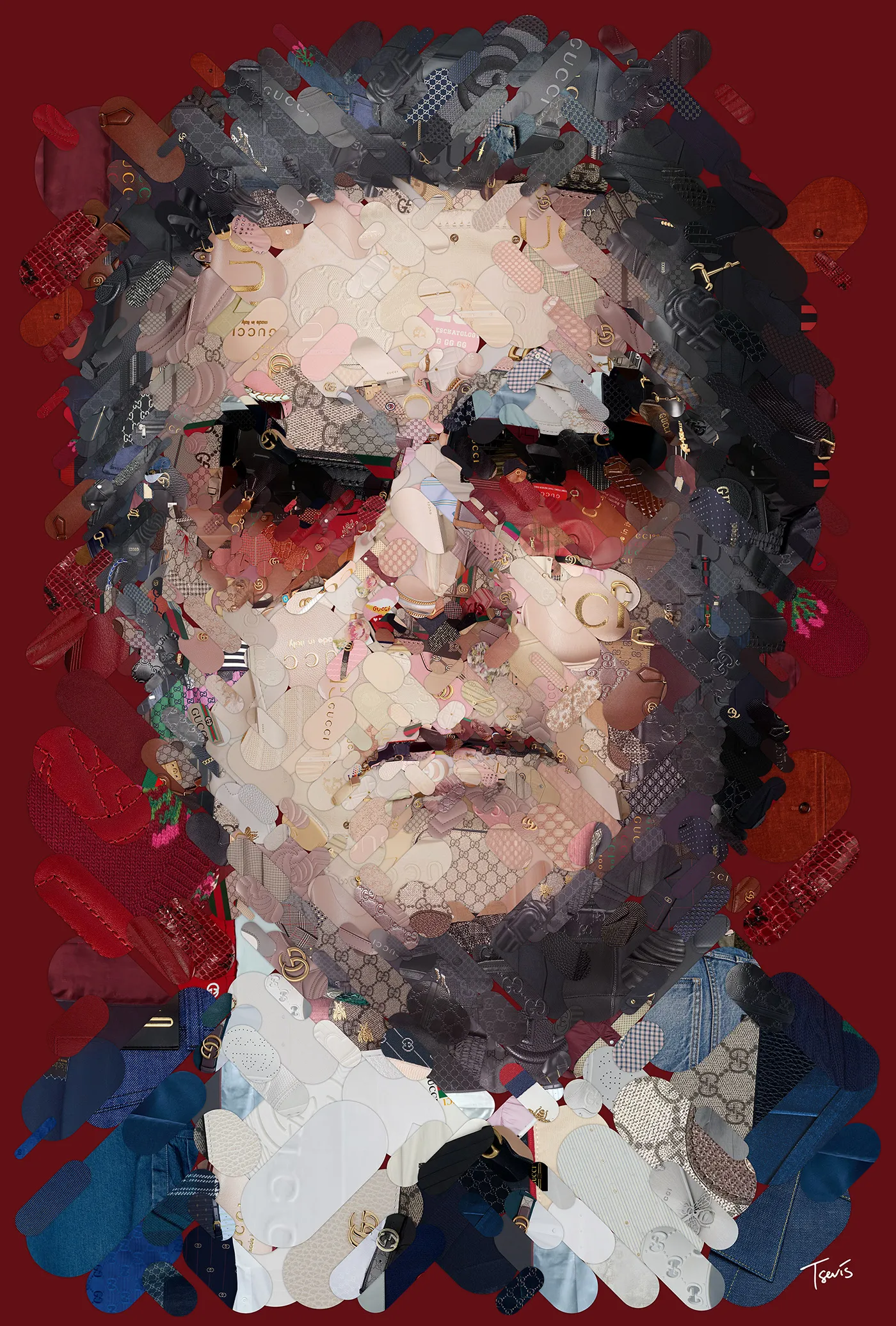 Des portraits des personnages de House of Gucci en mosaiques Des portraits des personnages de House of Gucci en mosaiques 4 al pacino aldo gucci Des-portraits-des-personnages-de-House-of-Gucci-en-mosaiques-4-al-pacino-aldo-gucci