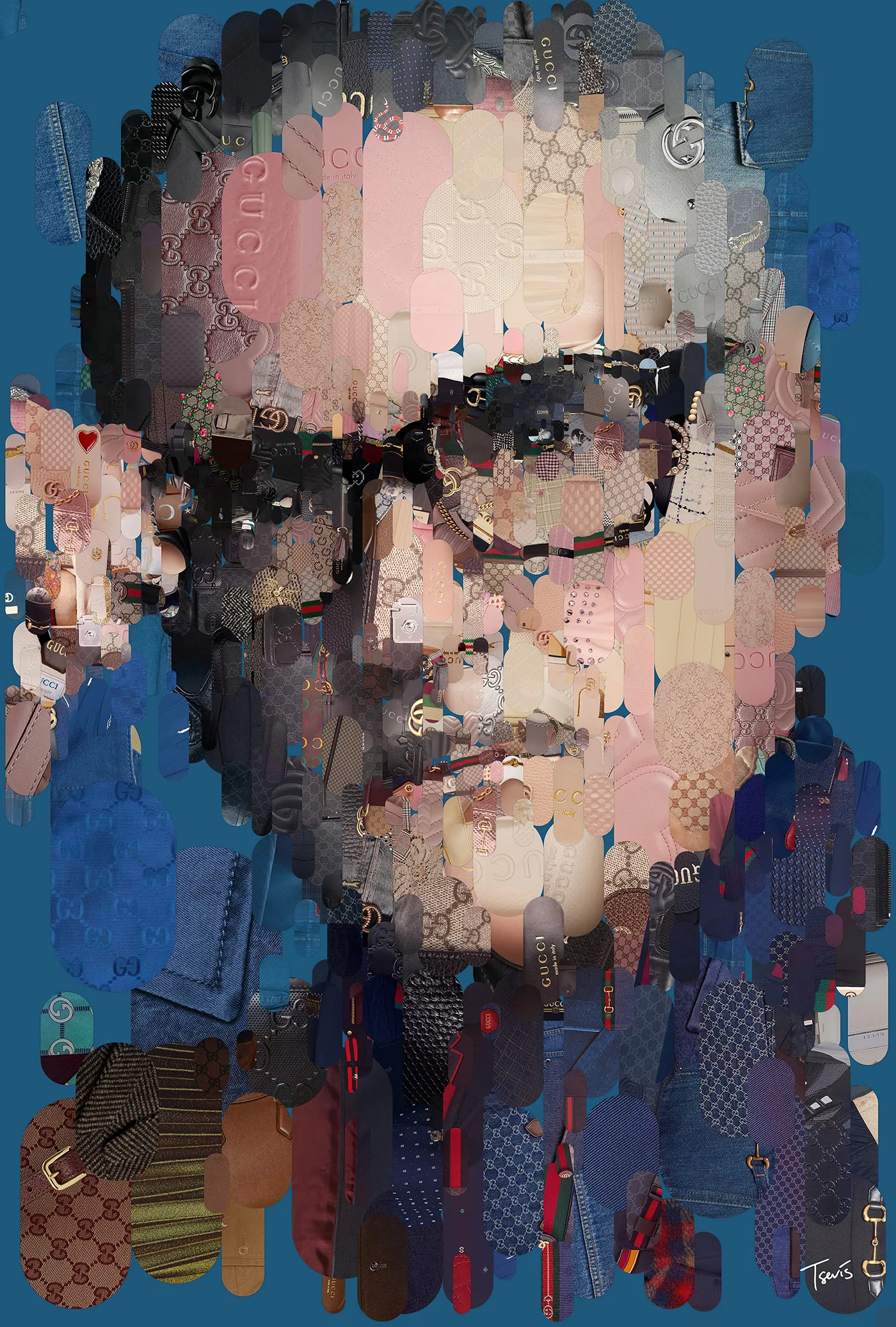 Des portraits des personnages de House of Gucci en mosaiques Des portraits des personnages de House of Gucci en mosaiques 6 jeremy irons rodolfo gucci Des-portraits-des-personnages-de-House-of-Gucci-en-mosaiques-6-jeremy-irons-rodolfo-gucci