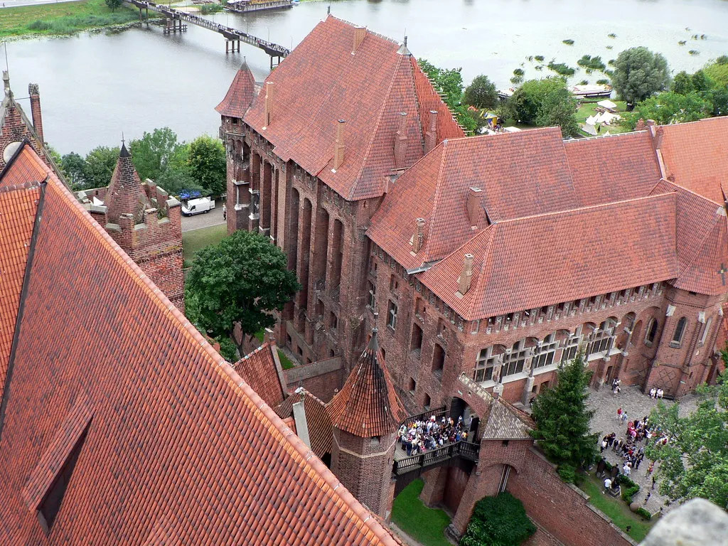 Le château de Malbork, le plus grand château de brique du monde Le chateau de Malbork marienbourg le plus grand chateau de brique du monde 11 Le-chateau-de-Malbork-marienbourg-le-plus-grand-chateau-de-brique-du-monde-11