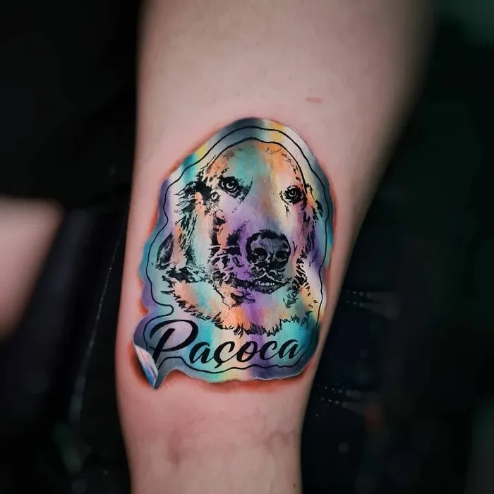 Les tatouages style stickers holographiques d'un artiste brésilien Les tatouages style stickers holographiques d un artiste bresilien tattoo clayton dias 9 Les-tatouages-style-stickers-holographiques-d-un-artiste-bresilien-tattoo-clayton-dias