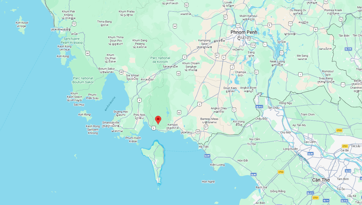 station de Bokor cambodge maps station de Bokor cambodge maps