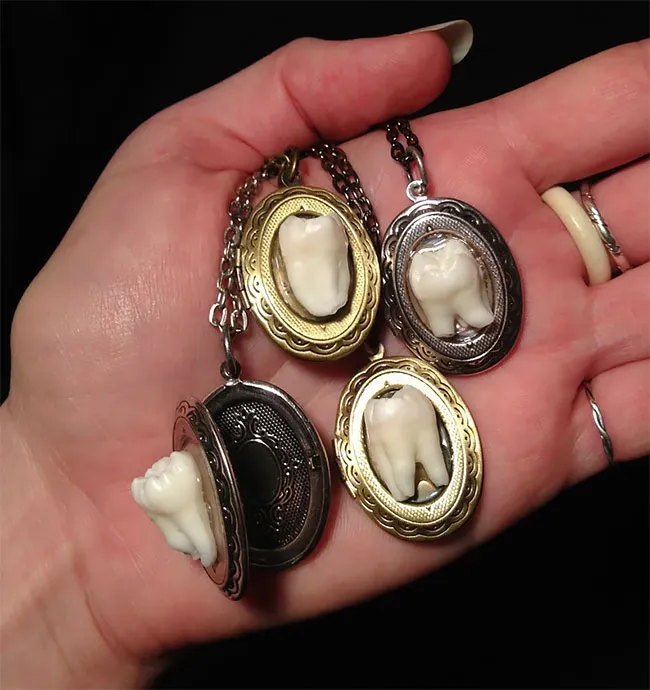 Des bijoux en dents humaines Des bijoux en dents humaines pendentif collier bague couble oreille bracelet dent 19 Des-bijoux-en-dents-humaines-pendentif-collier-bague-couble-oreille-bracelet-dent