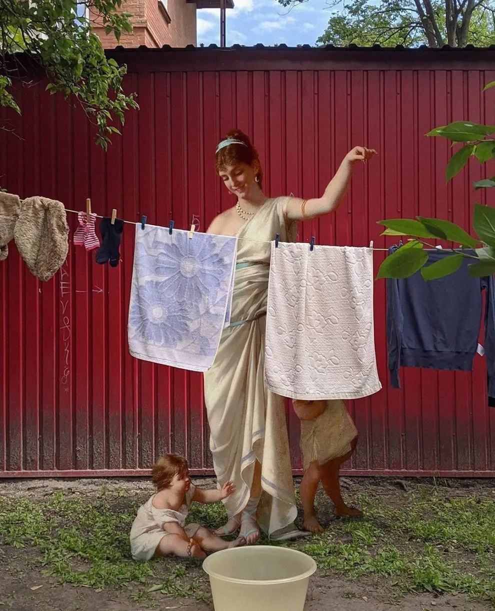 De nouvelles insertions de peintures classiques dans la vie moderne Des nouvelles insertions de peintures classiques dans la vie moderne alexey Kondakov 11 Des-nouvelles-insertions-de-peintures-classiques-dans-la-vie-moderne-alexey-Kondakov