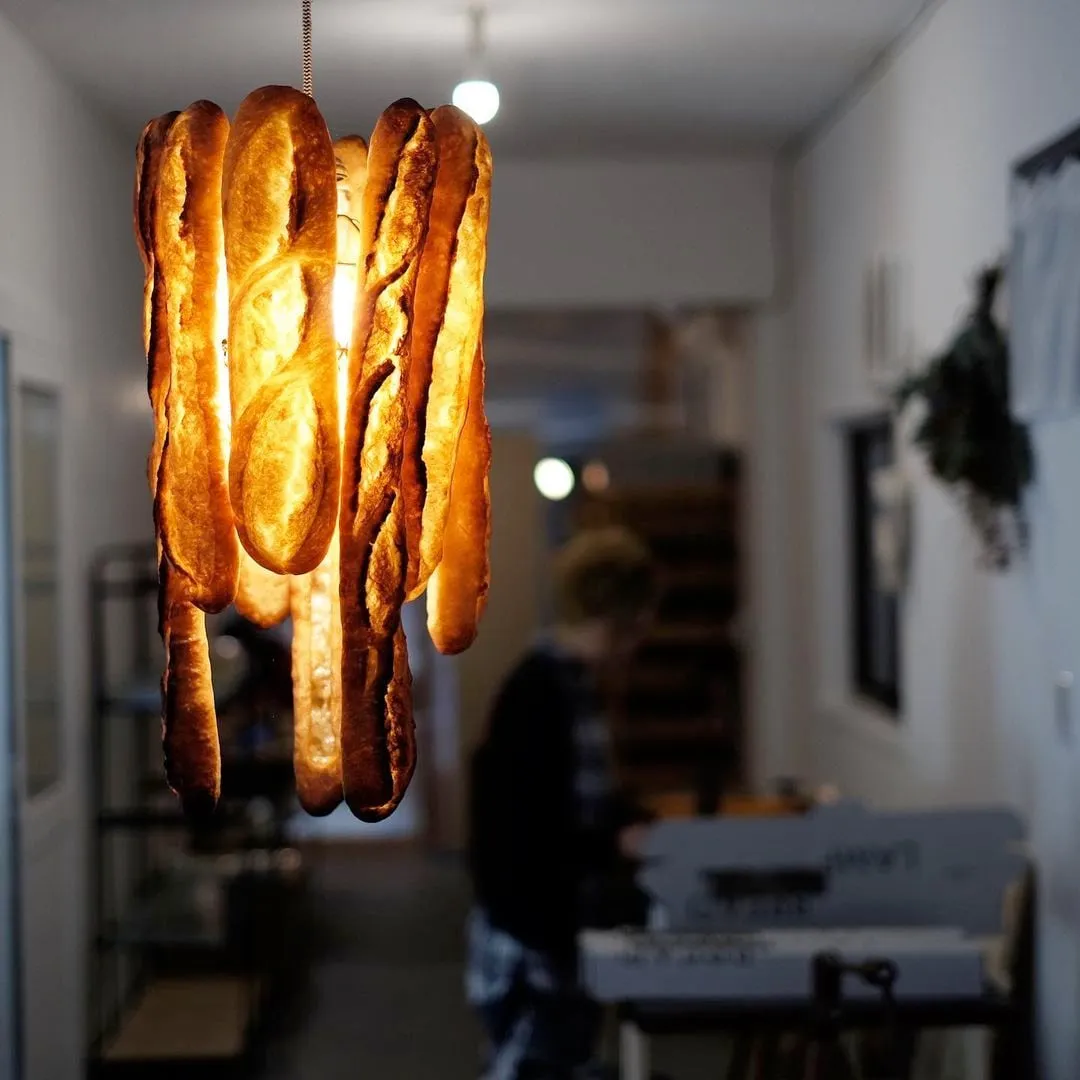 Le recyclage de viennoiseries et de pains en lampes Le recyclage de viennoiseries et de pains en lampes yukiko morita pampshade 5 Le-recyclage-de-viennoiseries-et-de-pains-en-lampes-yukiko-morita-pampshade