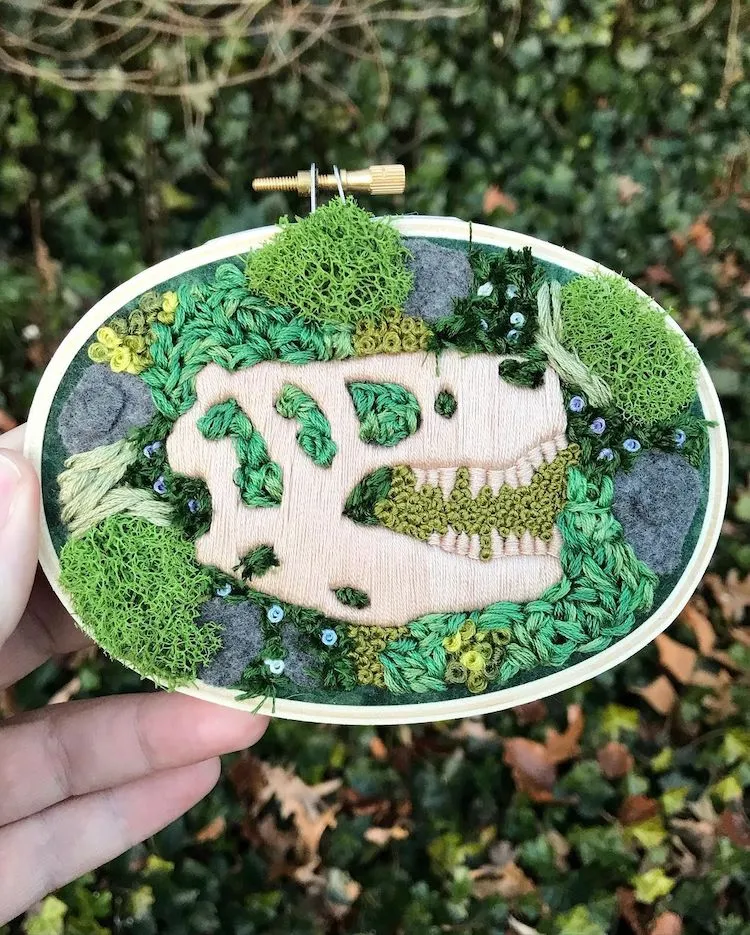 des broderies de fossiles de dinosaures des broderies de fossiles de dinosaures 4 des-broderies-de-fossiles-de-dinosaures