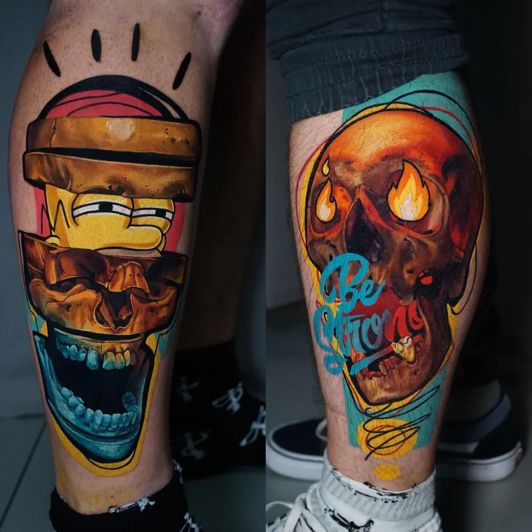 De Chucky à Elon Musk, les tatouages colorés de Daria Pirojenko De Chucky a Elon Musk les tatouages colores de Daria Pirojenko tattoo pop culture 13 De-Chucky-a-Elon-Musk-les-tatouages-colores-de-Daria-Pirojenko-tattoo-pop-culture