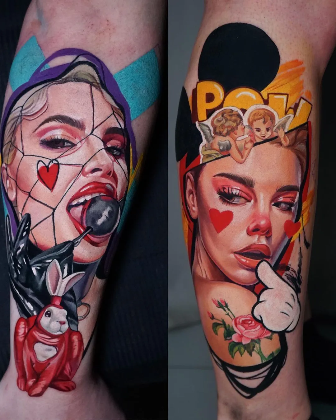 De Chucky à Elon Musk, les tatouages colorés de Daria Pirojenko De Chucky a Elon Musk les tatouages colores de Daria Pirojenko tattoo pop culture 14 De-Chucky-a-Elon-Musk-les-tatouages-colores-de-Daria-Pirojenko-tattoo-pop-culture
