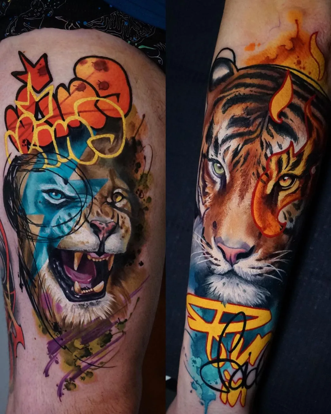 De Chucky à Elon Musk, les tatouages colorés de Daria Pirojenko De Chucky a Elon Musk les tatouages colores de Daria Pirojenko tattoo pop culture 16 De-Chucky-a-Elon-Musk-les-tatouages-colores-de-Daria-Pirojenko-tattoo-pop-culture