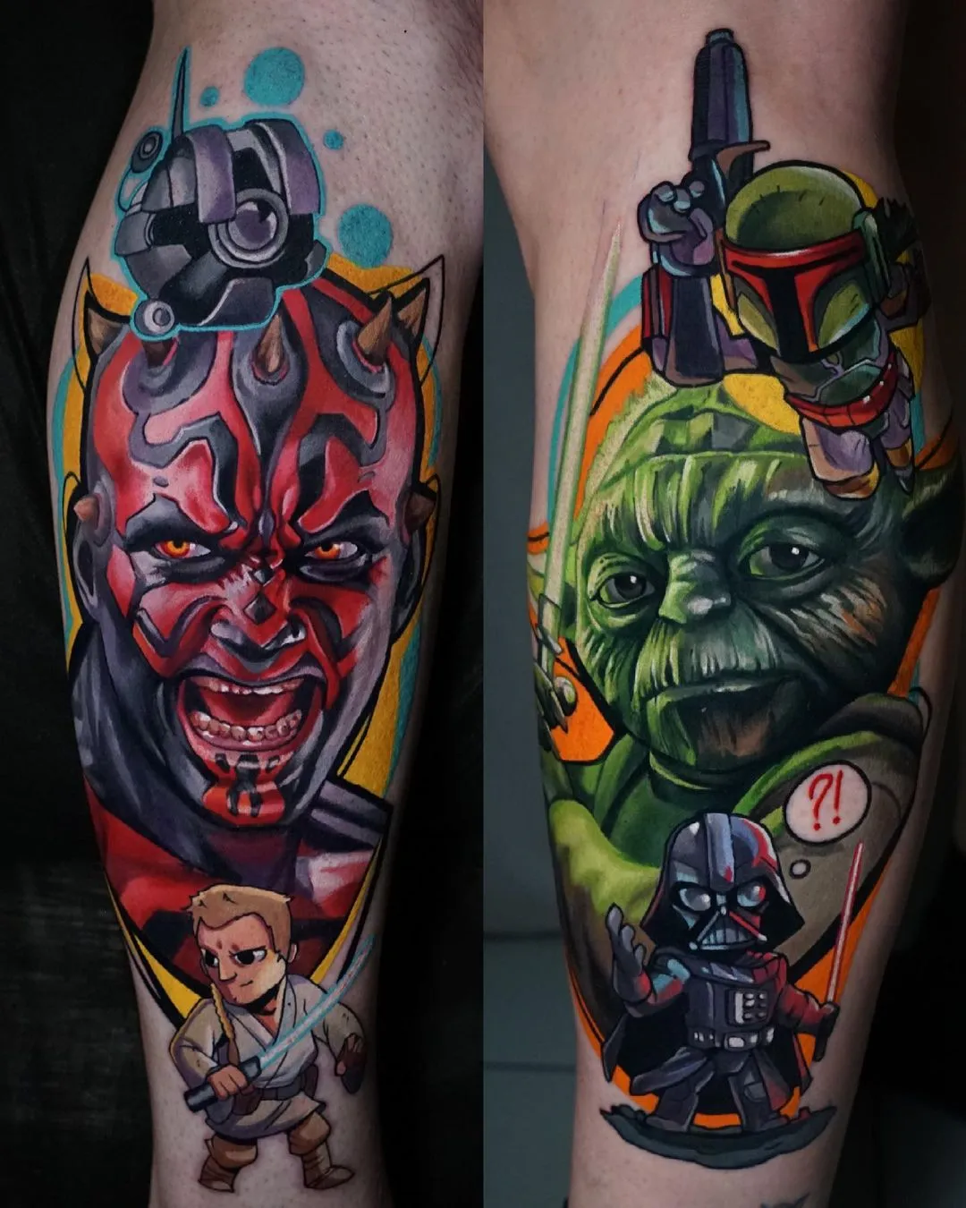 De Chucky à Elon Musk, les tatouages colorés de Daria Pirojenko De Chucky a Elon Musk les tatouages colores de Daria Pirojenko tattoo pop culture 19 De-Chucky-a-Elon-Musk-les-tatouages-colores-de-Daria-Pirojenko-tattoo-pop-culture