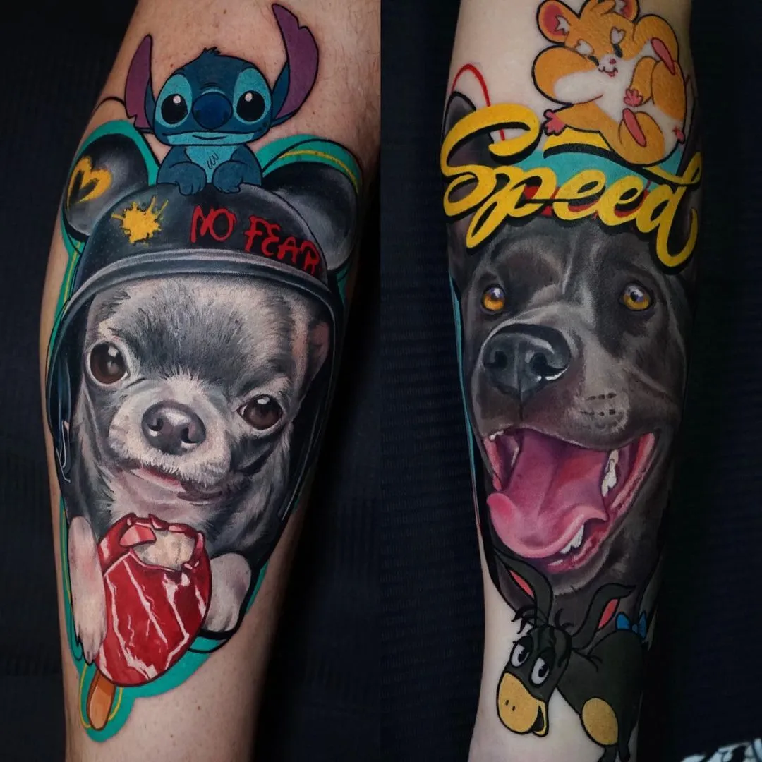 De Chucky à Elon Musk, les tatouages colorés de Daria Pirojenko De Chucky a Elon Musk les tatouages colores de Daria Pirojenko tattoo pop culture 27 De-Chucky-a-Elon-Musk-les-tatouages-colores-de-Daria-Pirojenko-tattoo-pop-culture