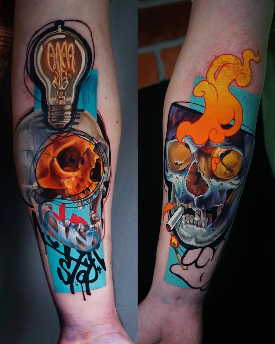 De Chucky à Elon Musk, les tatouages colorés de Daria Pirojenko De Chucky a Elon Musk les tatouages colores de Daria Pirojenko tattoo pop culture 34 De-Chucky-a-Elon-Musk-les-tatouages-colores-de-Daria-Pirojenko-tattoo-pop-culture