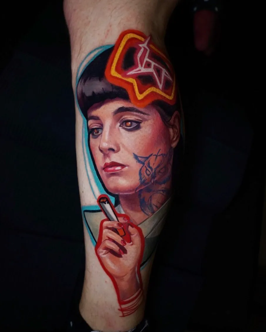 De Chucky à Elon Musk, les tatouages colorés de Daria Pirojenko De Chucky a Elon Musk les tatouages colores de Daria Pirojenko tattoo pop culture 37 De-Chucky-a-Elon-Musk-les-tatouages-colores-de-Daria-Pirojenko-tattoo-pop-culture