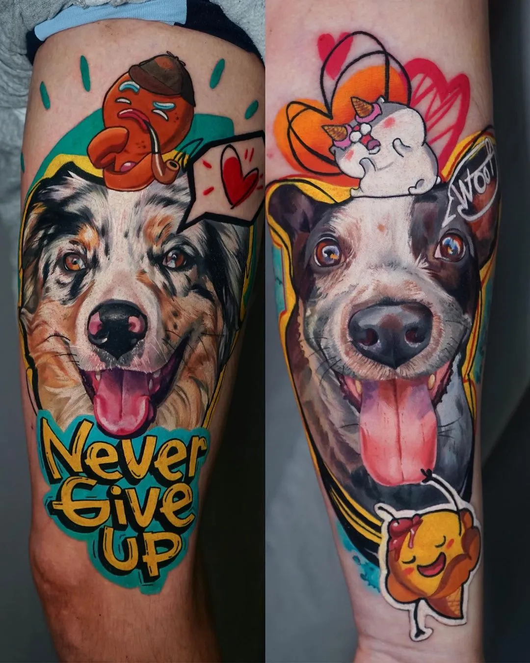 De Chucky à Elon Musk, les tatouages colorés de Daria Pirojenko De Chucky a Elon Musk les tatouages colores de Daria Pirojenko tattoo pop culture 6 De-Chucky-a-Elon-Musk-les-tatouages-colores-de-Daria-Pirojenko-tattoo-pop-culture