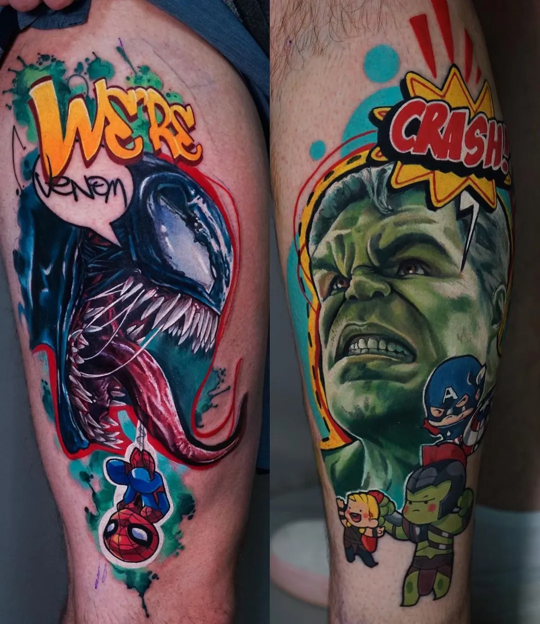 De Chucky à Elon Musk, les tatouages colorés de Daria Pirojenko De Chucky a Elon Musk les tatouages colores de Daria Pirojenko tattoo pop culture 7 De-Chucky-a-Elon-Musk-les-tatouages-colores-de-Daria-Pirojenko-tattoo-pop-culture