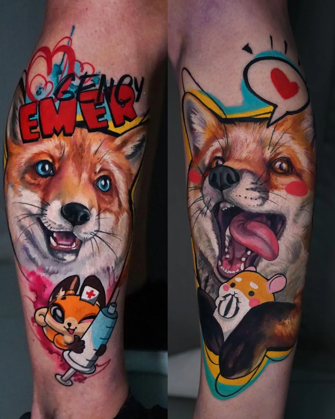 De Chucky à Elon Musk, les tatouages colorés de Daria Pirojenko De Chucky a Elon Musk les tatouages colores de Daria Pirojenko tattoo pop culture 8 De-Chucky-a-Elon-Musk-les-tatouages-colores-de-Daria-Pirojenko-tattoo-pop-culture