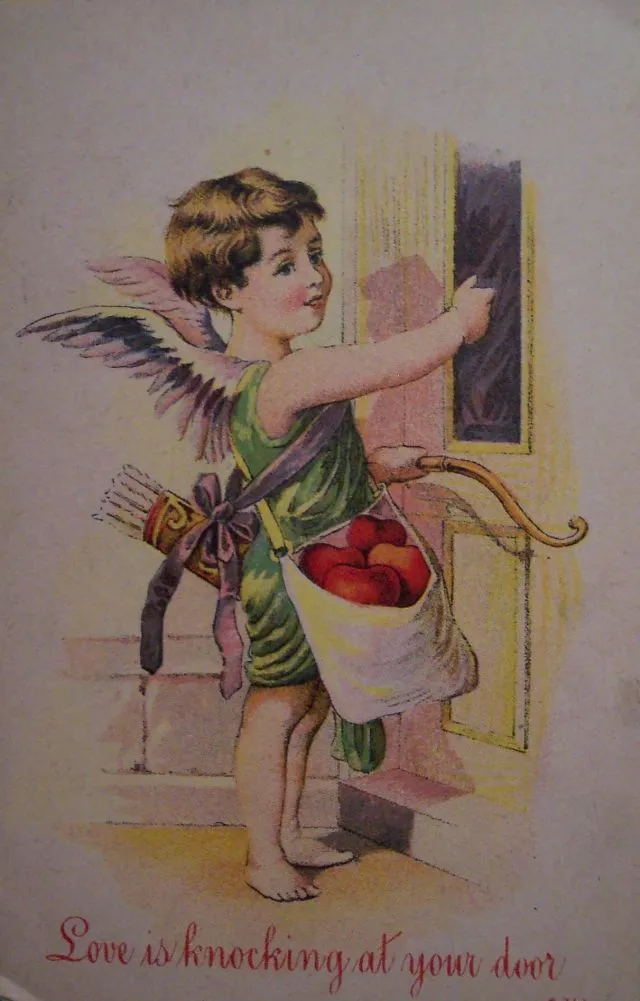 40 petits anges Cupidon des cartes de Saint-Valentin du début du XXème siècle Les anges Cupidon des cartes de Saint Valentin du debut du XXeme siecle 11 Les-anges-Cupidon-des-cartes-de-Saint-Valentin-du-debut-du-XXeme-siecle